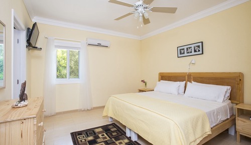 Standard-Suite, 2 Schlafzimmer, zum Garten hin