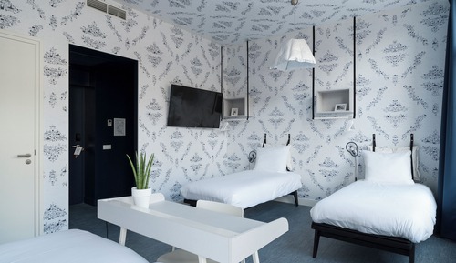 Familien-Vierbettzimmer, Mehrere Betten