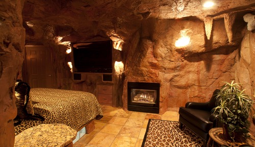 Suite, 1 King-Bett (Caveman Suite)