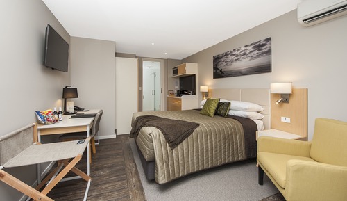 Standard-Studio, 1 Queen-Bett, Meerblick