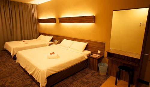 Familien-Vierbettzimmer