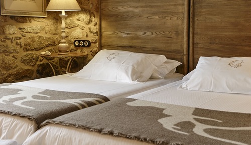 Standard-Doppel- oder -Zweibettzimmer, Gartenblick