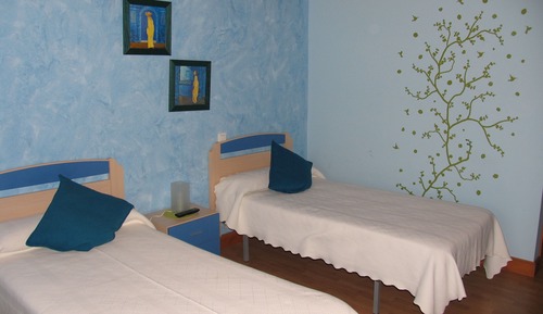 Zweibettzimmer, 2 Einzelbetten