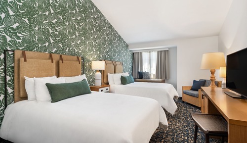 Zimmer, 2 Queen-Betten