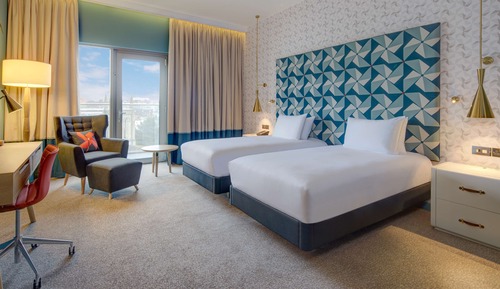 Zweibettzimmer, Balkon