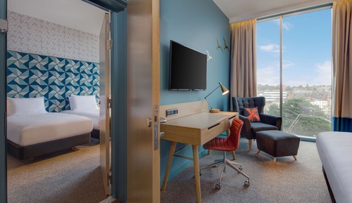 Zimmer, 1 King-Bett, Balkon