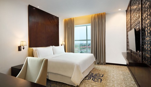 Executive-Suite, 1 Schlafzimmer, Nichtraucher, Stadtblick