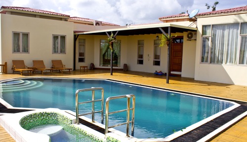 Presidential-Villa, 3 Schlafzimmer, Bergblick, Bergseite (Pool)