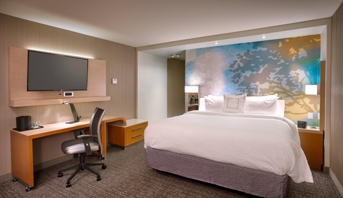 Zimmer, 1 King-Bett und Schlafsofa