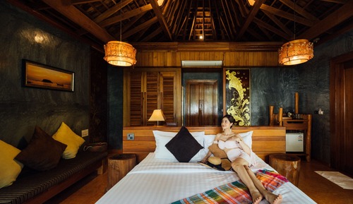 Oriental Beach Front View Villa