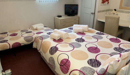 Doppelzimmer, mit Bad