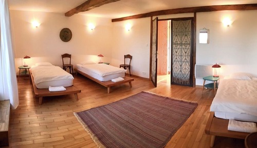Dreibettzimmer, Parkblick
