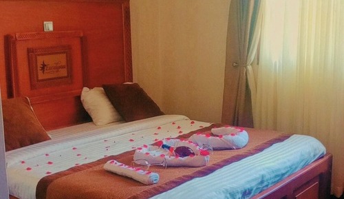 Doppelzimmer, Gartenblick