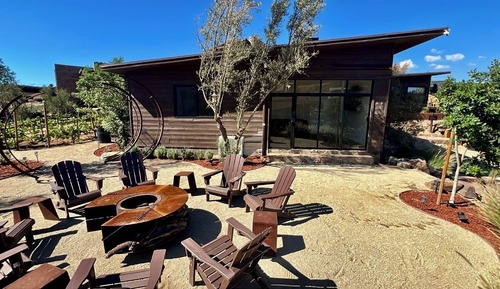 Luxury-Suite, Blick auf den Weinberg