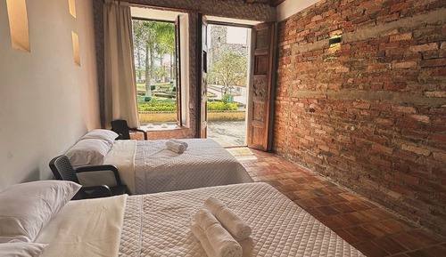 Comfort-Vierbettzimmer, Parkblick