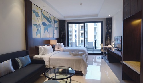 Superior-Zweibettzimmer, Balkon, Meerblick