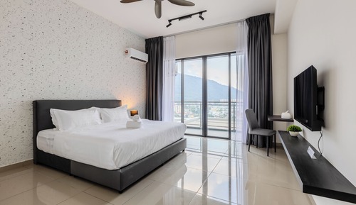 Executive-Apartment, 1 Schlafzimmer, Stadtblick