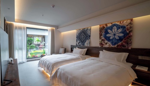 Design-Zweibettzimmer