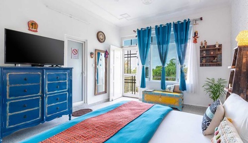 Luxury-Doppelzimmer, Balkon, Bergblick