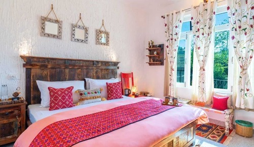 Premium-Doppelzimmer, Balkon, Bergblick