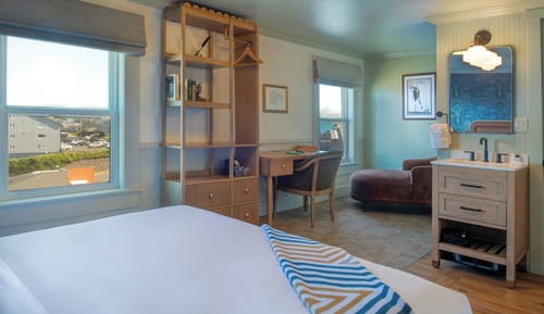 Studio, 1 King-Bett, Meerblick