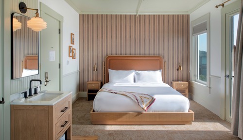 Deluxe-Studio, 1 King-Bett, Balkon, Meerblick