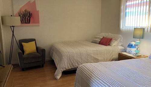 Comfort-Apartment, Poolblick