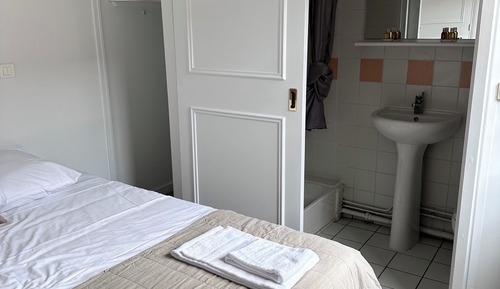 Deluxe-Doppelzimmer, Blick auf den Innenhof