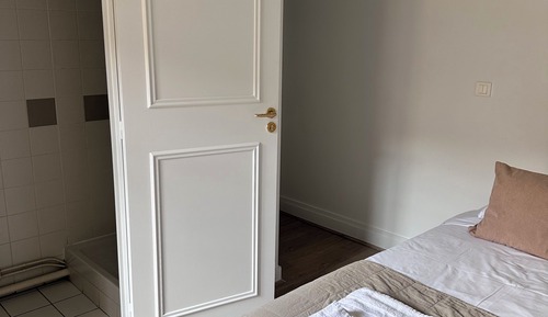 Doppelzimmer, Blick auf den Innenhof