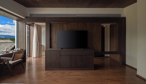 Familien-Zweibettzimmer, Bergblick