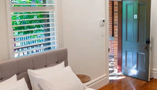 Suite, Balkon, Gartenblick
