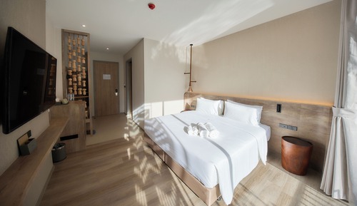 Deluxe-Doppelzimmer, Poolblick