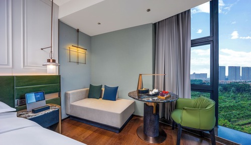 Executive-Doppelzimmer, Kanalblick