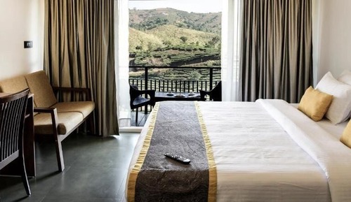 Deluxe-Zimmer, Balkon, Bergblick