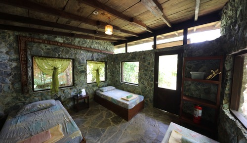 Superior-Dreibettzimmer, Terrasse, Gartenblick