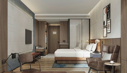 Premium-Zimmer, 1 King-Bett, Stadtblick