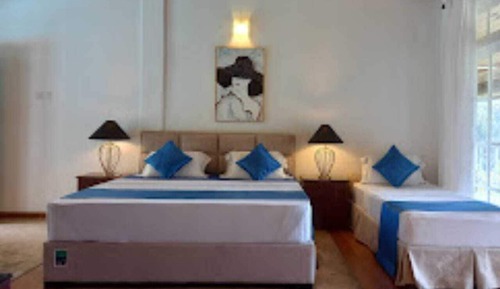 Deluxe-Vierbettzimmer, Poolblick
