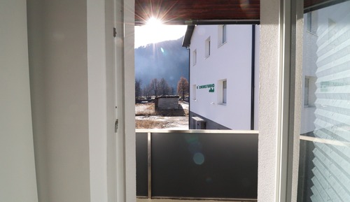 Apartment, Balkon, Bergblick