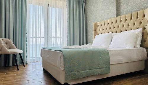 Superior-Zimmer, Bergblick