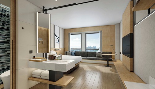 Standard Room, 1 King Bed, City View