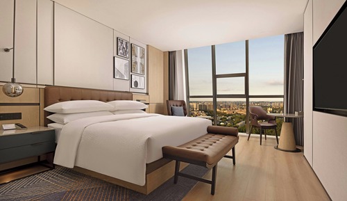 Standardzimmer, 1 King-Bett, Nichtraucher, Stadtblick