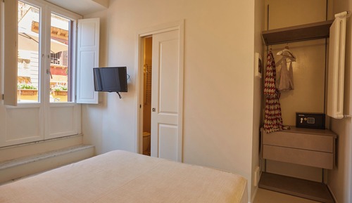Doppelzimmer zur Einzelnutzung, Stadtblick