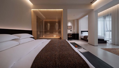 Superior-Suite, Blick auf den Innenhof