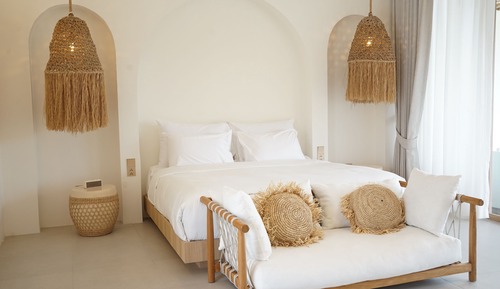 Luxury-Doppelzimmer, Balkon, Poolblick