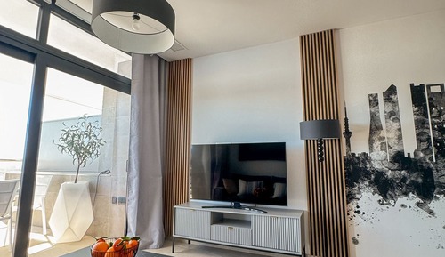 Deluxe-Apartment, Balkon, Strandblick