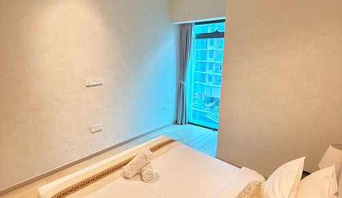 Junior-Apartment, Blick auf den Golfplatz