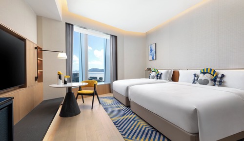 Standardzimmer, 1 King-Bett, Meerblick