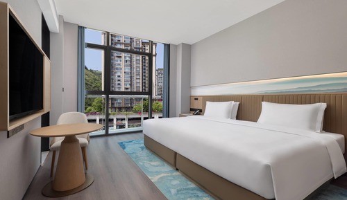 Standardzimmer, 2 Einzelbetten, Nichtraucher, Stadtblick (Hollywood)