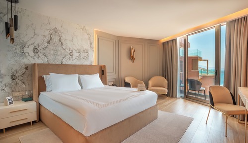 Deluxe-Doppelzimmer, Balkon, Meerblick