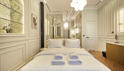 Grand-Suite, Balkon, Stadtblick